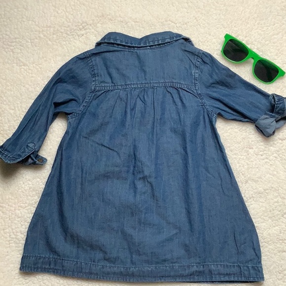Old Navy 12-18m Denim Dress - Picture 3 of 3